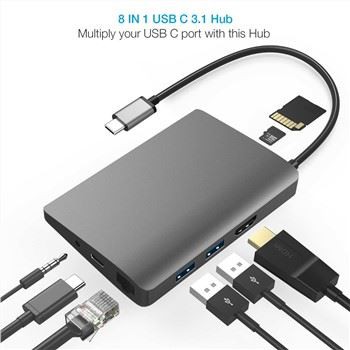 8 i 1 Type C Hub
